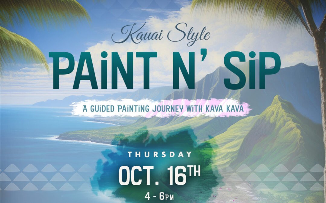 Paint & Sip : Kauai Style : 10/16